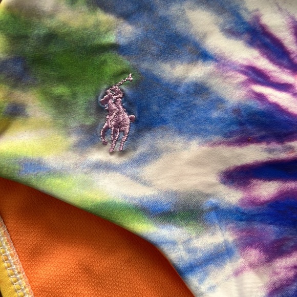 Ralph Lauren Tie Dye Back Lace One Oiece - Picture 12 of 16